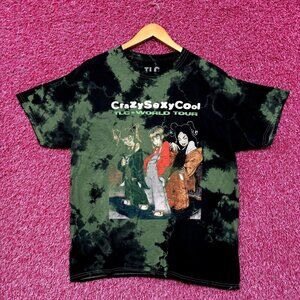 TLC Crazy Sexy Cool World Tour Animated Hip Hop Tie Dye L